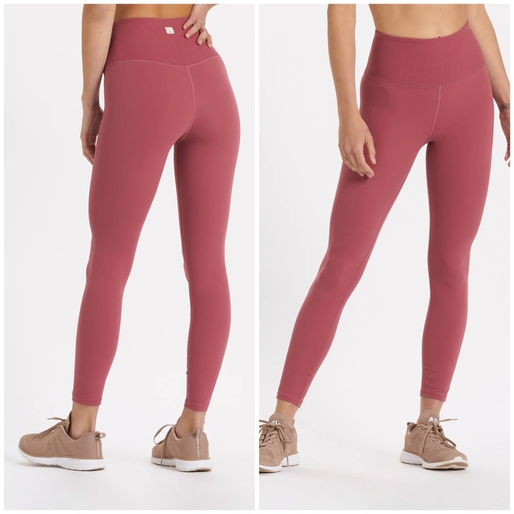 Vuori Women's Leggings in Rose